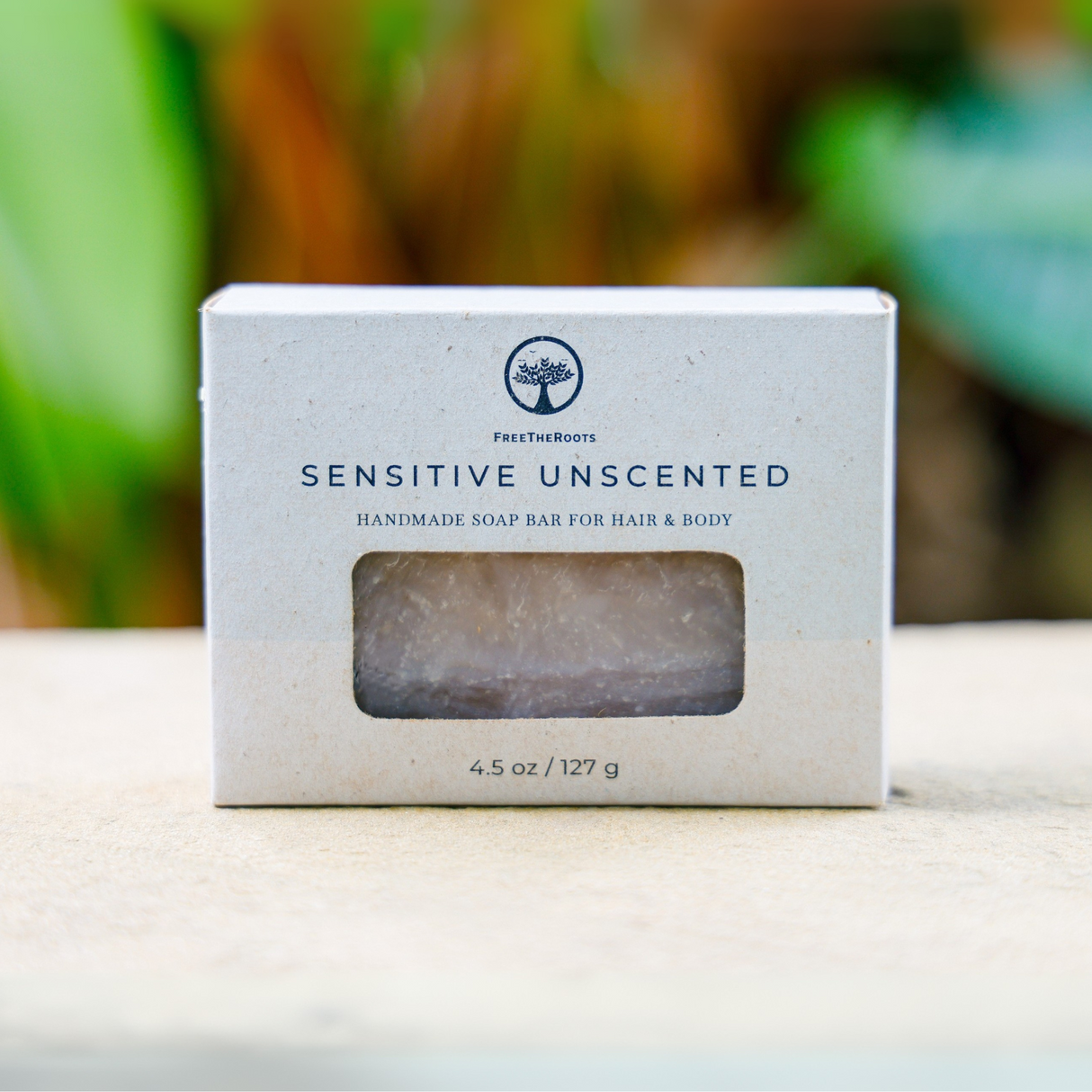 Sensitive Unscented Shampoo-Replacement Bar
