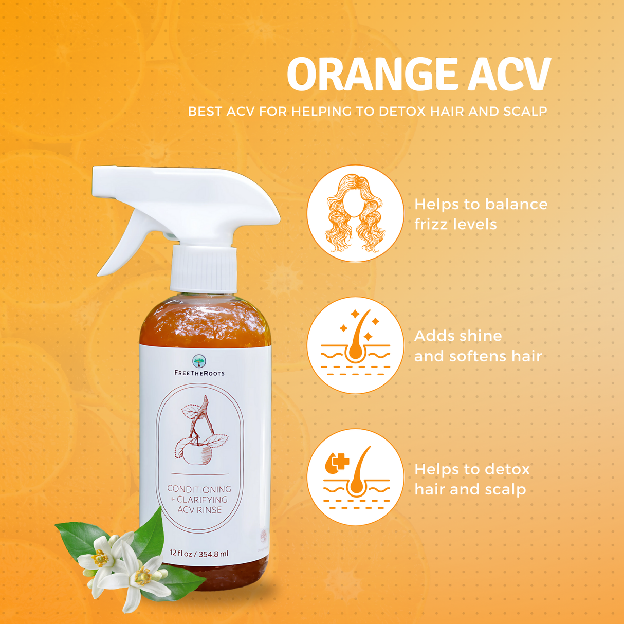 Orange Peel ACV Conditioner & Build-Up Remover