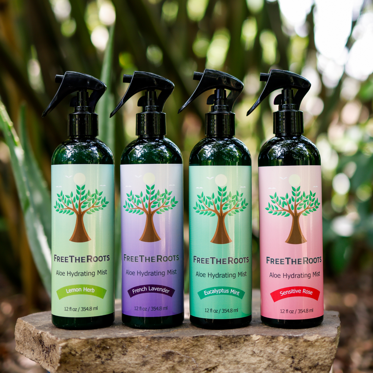 Hydrating Mist Bundle for Curls & Locs – FreeTheRoots LLC