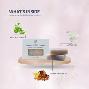 Sensitive Unscented Shampoo-Replacement Bar