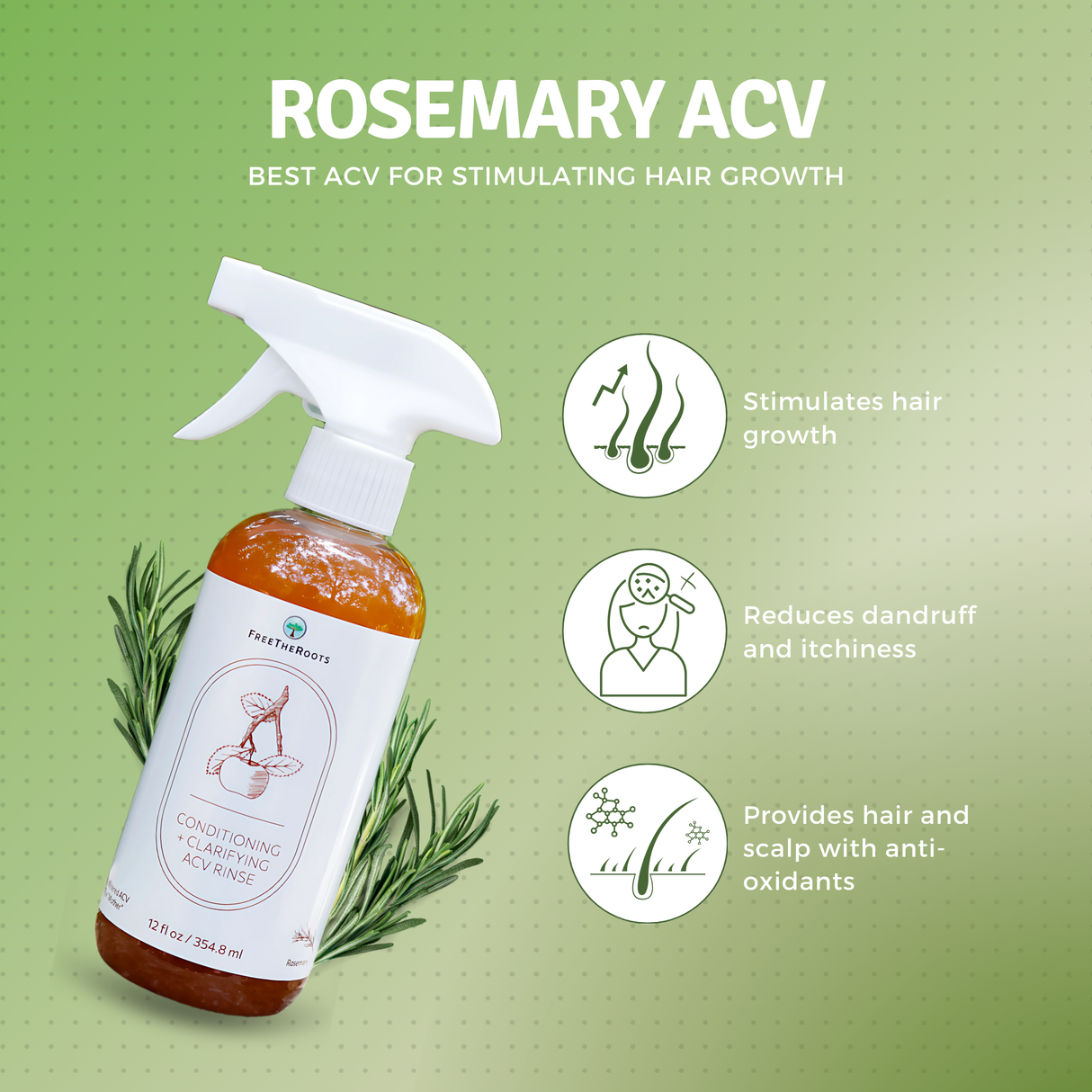 Rosemary ACV Conditioner & Build-Up Remover