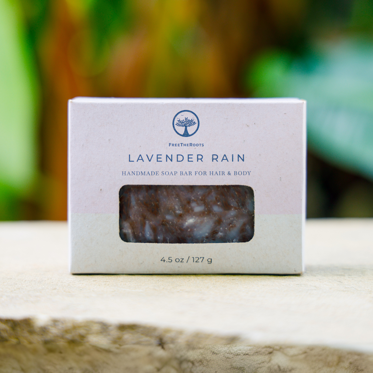 Lavender Rain Shampoo-Replacement Bar