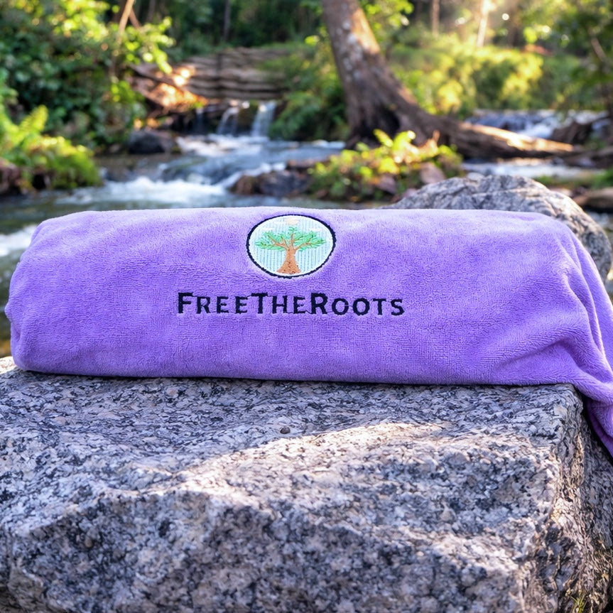 Ultra-Absorbent Microfiber Towel – FreeTheRoots LLC