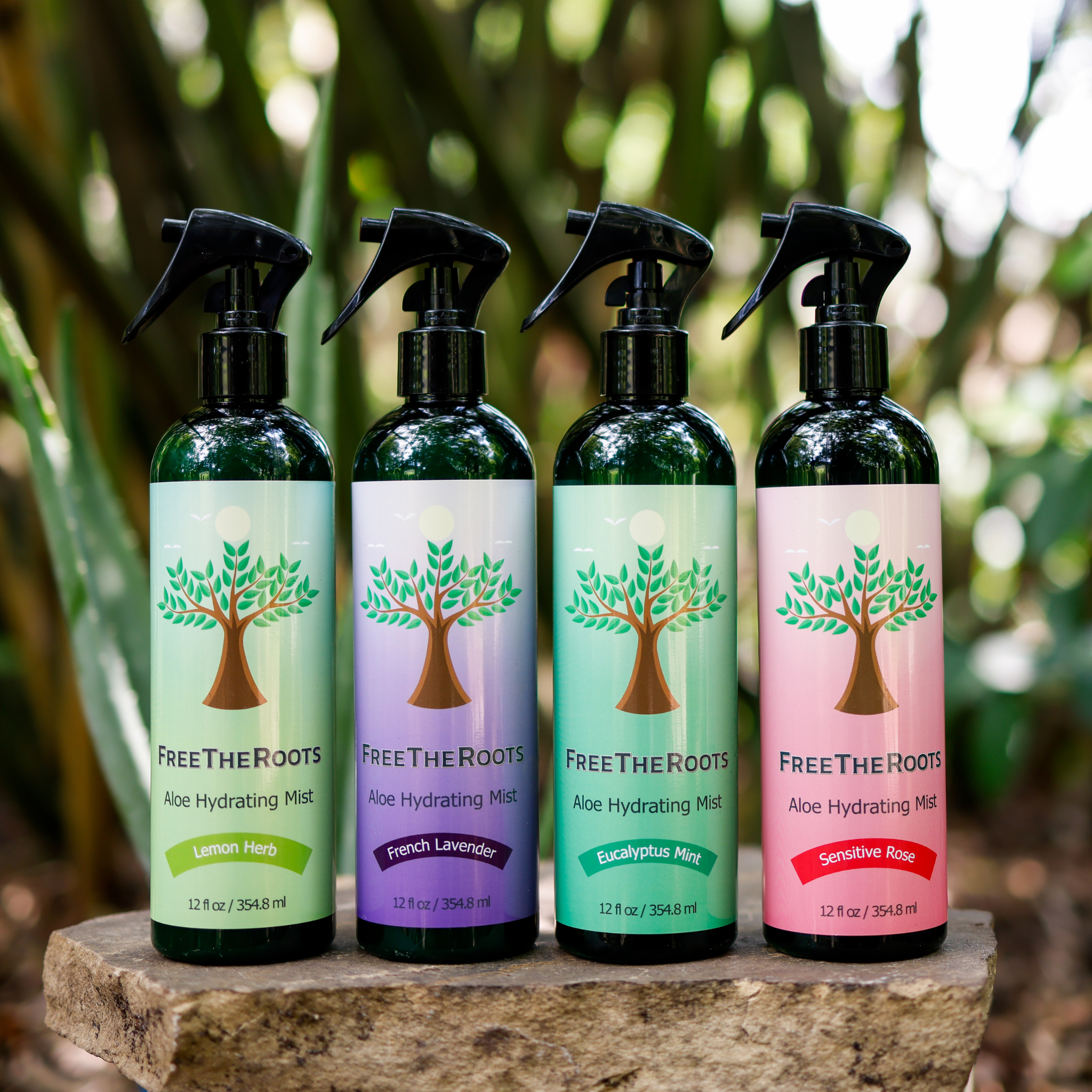 Hydrating Mist Bundle for Curls & Locs – FreeTheRoots LLC