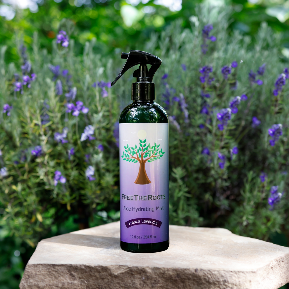 French Lavender Aloe Mist: Soothe & Hydrate Locs – FreeTheRoots LLC